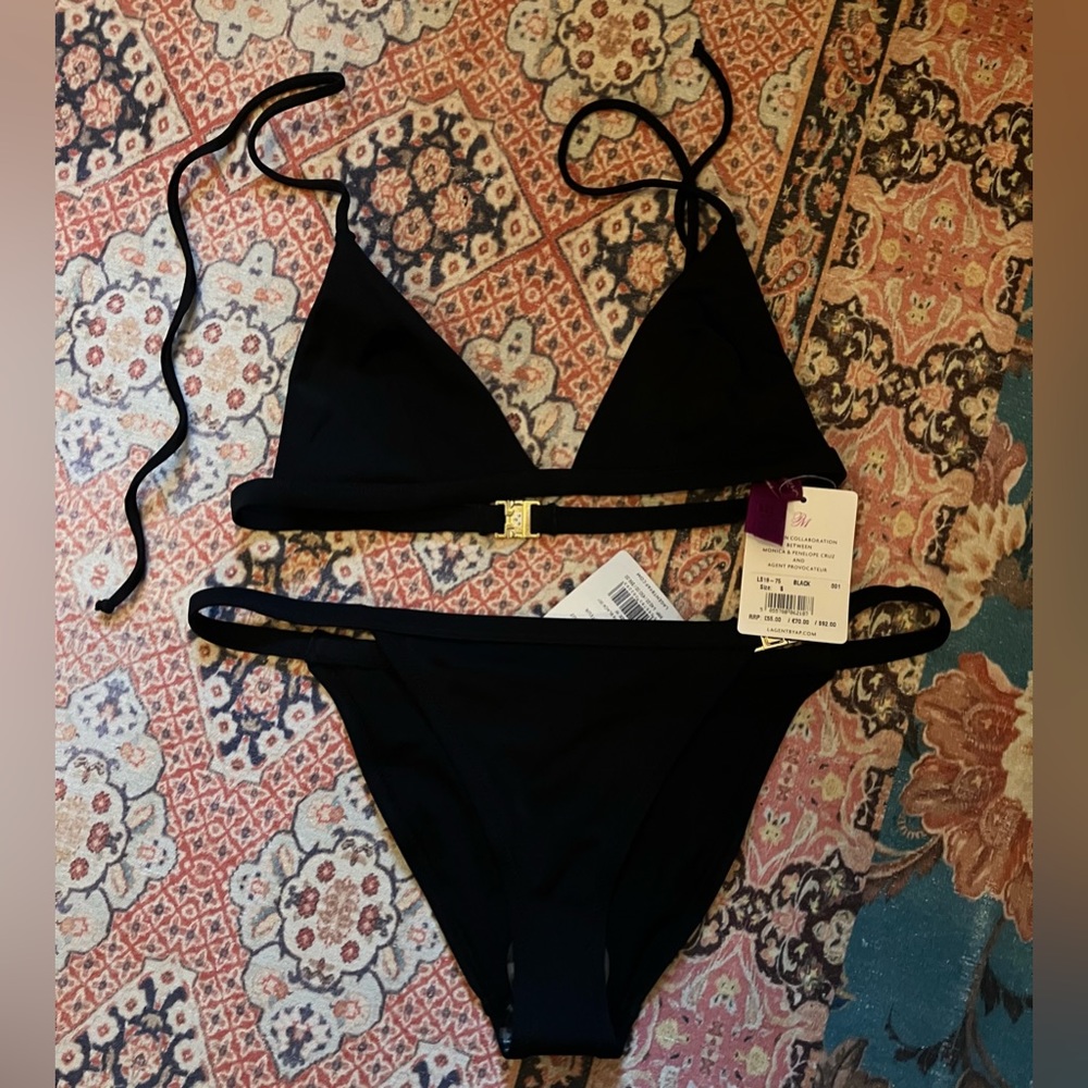 NWT! L’Agent by Agent Provocateur Taylor Bikini Size M & S